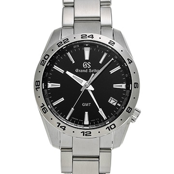 グランドセイコー スポーツコレクション クォーツ GMT SBGN027 ブラック メンズ 時計 【中古】【wristwatch】