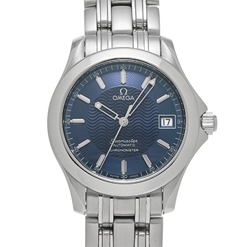 オメガ シーマスター 120 2501.81 ブルー メンズ 時計 【中古】【wristwatch】