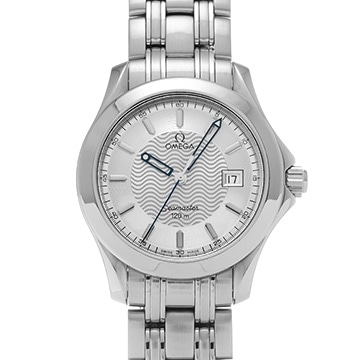 オメガ シーマスター 120 クォーツ 2511.31 シルバー メンズ 時計 【中古】【wristwatch】