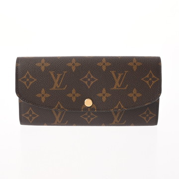 ルイ ヴィトン モノグラム ポルトフォイユエミリー ローズバレリーヌ M61289 モノグラムキャンバス レディース 財布 【新品】【purse】