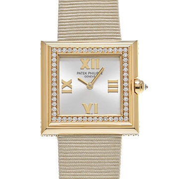 パテック フィリップ ゴンドーロ 4868R-001 シルバー レディース 時計 【中古】【wristwatch】