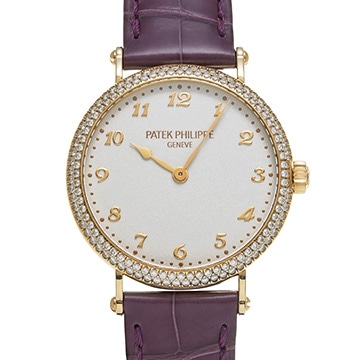 パテック フィリップ カラトラバ レディ 7200/200R-001 シルバー・グレイン レディース 時計 【中古】【wristwatch】