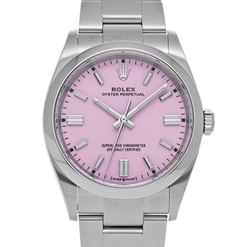 ロレックス オイスターパーペチュアル 36 126000 キャンディピンク メンズ 時計 【中古】【wristwatch】