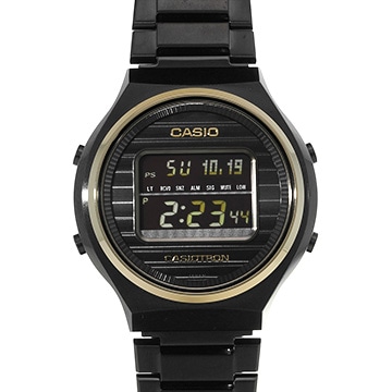 カシオ カシオトロン カシオウオッチ50周年記念モデル TRN-50ZE-1AJR ブラック メンズ 時計 【中古】【wristwatch】