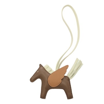 エルメス ロデオ PM ペガサス エトゥープ/ヴェールフィズ/ビスキュイ アニョーミロ ユニセックス 【中古】【other】