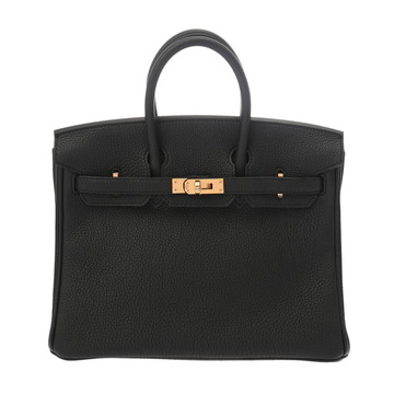 エルメス バーキン 25 ブラック トゴ レディース バッグ 【中古】【bag】