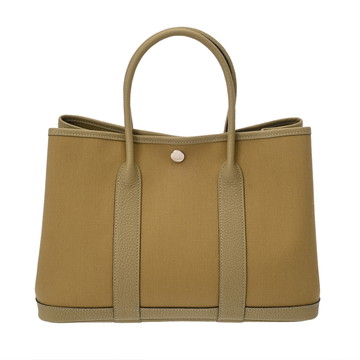 エルメス ガーデンパーティ TPM セージ ネゴンダ/トワルアッシュ レディース バッグ 【中古】【bag】