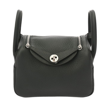 エルメス リンディ ミニ 2 ヴェールマングローブ トリヨンクレマンス レディース バッグ 【未使用】【bag】