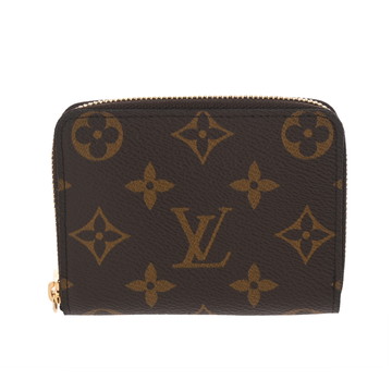ルイ ヴィトン モノグラム ジッピーコインパース  ブラウン M60067 モノグラムキャンバス ユニセックス 財布 【新品】【purse】