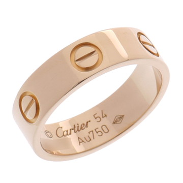 カルティエ ラブリング #54 ゴールド CRB4084654 K18イエローゴールド YG レディース ジュエリー 【中古】【jewelry】