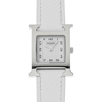 エルメス Hウォッチ HH1.210 ホワイト レディース 時計 【中古】【wristwatch】
