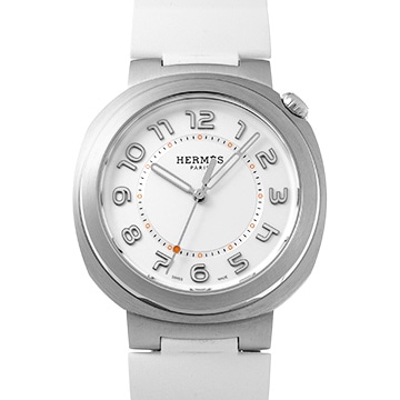 エルメス エルメス カット GM 36 ｍｍ W403208WW00 シルバー ユニセックス 時計 【中古】【wristwatch】