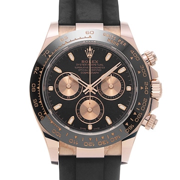 ロレックス コスモグラフ デイトナ 116515LN ブラック/ピンク メンズ 時計 【中古】【wristwatch】