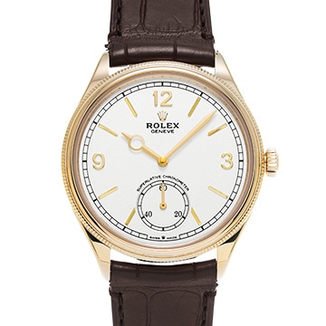 ロレックス 1908 52508 ホワイト メンズ 時計 【中古】【wristwatch】