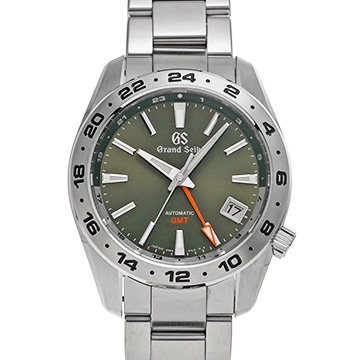 グランドセイコー スポーツコレクション メカニカル GMT SBGM247 グリーン メンズ 時計 【中古】【wristwatch】