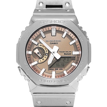 カシオ G-SHOCK GM-B2100シリーズ フルメタル GM-B2100AD-5AJF ピンク メンズ 時計 【中古】【wristwatch】