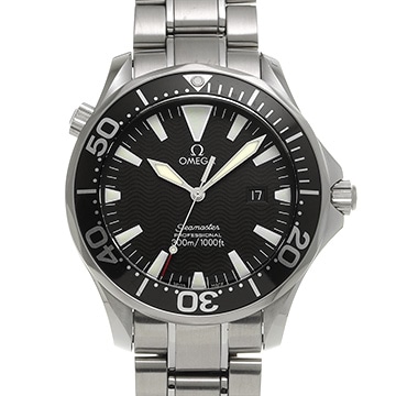 オメガ シーマスター プロフェッショナル 300 2264.50 ブラック メンズ 時計 【中古】【wristwatch】