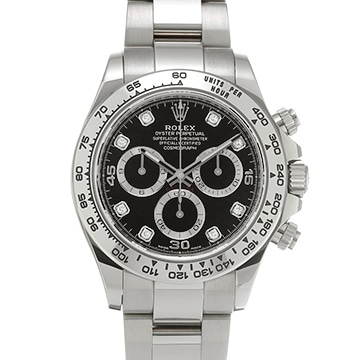 ロレックス コスモグラフ デイトナ 116509G ブラック/ダイヤモンド メンズ 時計 【中古】【wristwatch】
