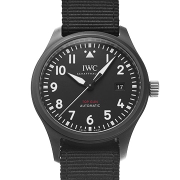 IWC パイロットウォッチ オートマティック トップガン IW326901 ブラック メンズ 時計 【中古】【wristwatch】
