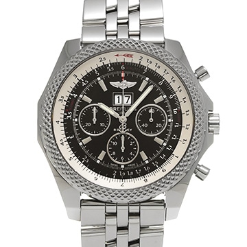 ブライトリング ベントレー 6.75 A444B59SP ブラック メンズ 時計 【中古】【wristwatch】
