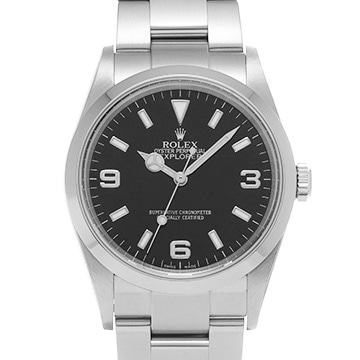 ロレックス エクスプローラー 114270 ブラック メンズ 時計 【中古】【wristwatch】