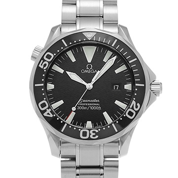 オメガ シーマスター プロフェッショナル 300 2264.50 ブラック メンズ 時計 【中古】【wristwatch】