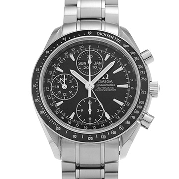オメガ スピードマスター トリプルカレンダー 3220.50 ブラック メンズ 時計 【中古】【wristwatch】