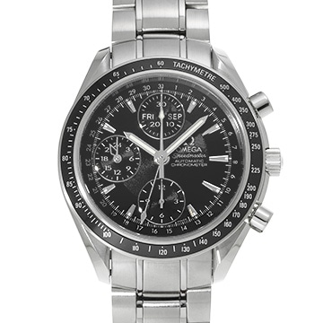 オメガ スピードマスター トリプルカレンダー 3220.50 ブラック メンズ 時計 【中古】【wristwatch】