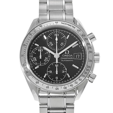 オメガ スピードマスター デイト 3513.50 ブラック メンズ 時計 【中古】【wristwatch】