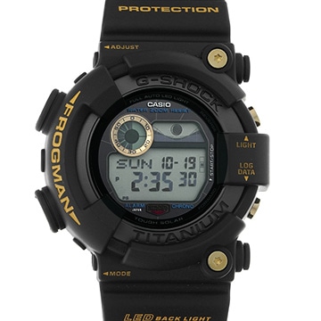 カシオ G-SHOCK マスター オブ G シー フロッグマン 30th GW-8230B-9AJR ブラック メンズ 時計 【中古】【wristwatch】