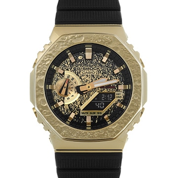 カシオ Gショック アナログｰデジタル GM-2100MG-1AJR ゴールド メンズ 時計 【中古】【wristwatch】