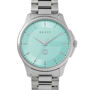 グッチ Gタイムレス YA126372 グリーン メンズ 時計 【中古】【wristwatch】