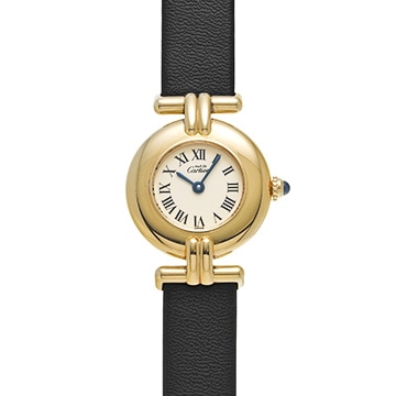 カルティエ マスト コリゼ  ヴェルメイユ SM 590002 アイボリー レディース 時計 【中古】【wristwatch】