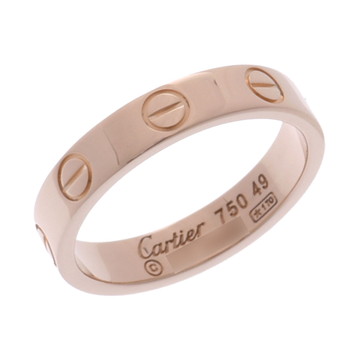 カルティエ ミニラブリング #49 ゴールド K18ピンクゴールド PG レディース ジュエリー 【中古】【jewelry】