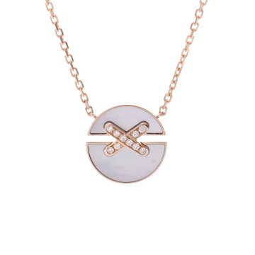 ショーメ ジュドゥリアン ハーモニー ネックレス SM ゴールド 084220 K18ピンクゴールド PG レディース ジュエリー 【中古】【jewelry】