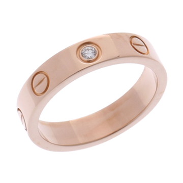 カルティエ ミニラブリング #47 1PD ゴールド B4050747 K18ピンクゴールド PG レディース ジュエリー 【中古】【jewelry】