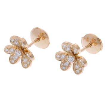 ヴァン クリーフ&アーペル フリヴォル ピアス ミニ ゴールド VCARP24200 K18イエローゴールド YG レディース ジュエリー 【中古】【jewelry】