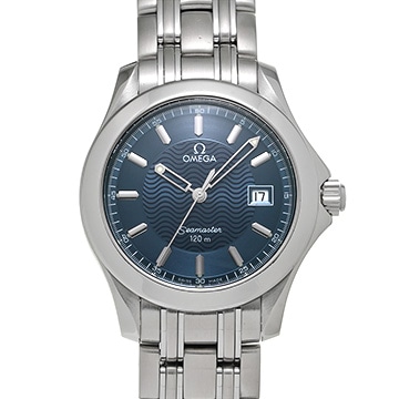 オメガ シーマスター 120 クォーツ 2511.81 ブルー メンズ 時計 【中古】【wristwatch】