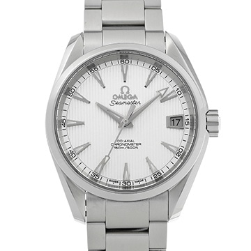 オメガ シーマスター アクアテラ マスターコーアクシャル 231.10.39.21.02.002 シルバー メンズ 時計 【中古】【wristwatch】