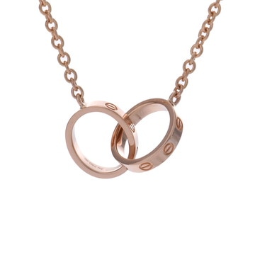 カルティエ ベビーラブ ネックレス ゴールド K18ピンクゴールド PG レディース ジュエリー 【中古】【jewelry】