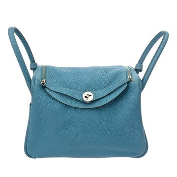 エルメス リンディ 30 ターコイズ トリヨンクレマンス レディース バッグ 【中古】【bag】
