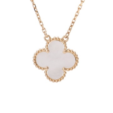 ヴァン クリーフ&アーペル ヴィンテージアルハンブラ ネックレス ゴールド VCARA45900 K18イエローゴールド YG レディース ジュエリー 【中古】【jewelry】