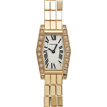 カルティエ ヘキサゴナル ラニエール WJ2008X3 シルバー レディース 時計 【中古】【wristwatch】