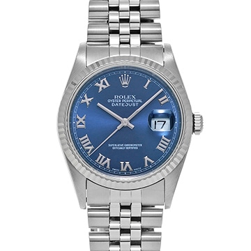 ロレックス デイトジャスト 16234 ブルー メンズ 時計 【中古】【wristwatch】