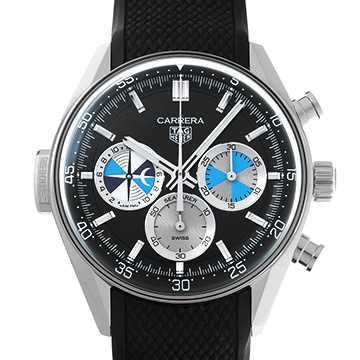 タグ ホイヤー カレラ シーファーラーXホディンキー CBS2014.FT6293 ブラック メンズ 時計 【中古】【wristwatch】