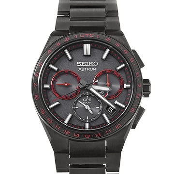 セイコー アストロン SBXC137 ブラック メンズ 時計 【中古】【wristwatch】
