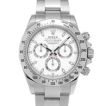 ロレックス コスモグラフ デイトナ 116520 ホワイト メンズ 時計 【中古】【wristwatch】