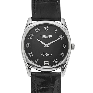 ロレックス チェリーニ ダナオス 4233/9 ブラック メンズ 時計 【中古】【wristwatch】