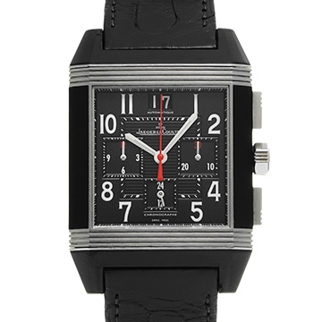 ジャガー ルクルト レベルソ スクアドラ パレルモ・オープン Q701847C ブラック レディース 時計 【中古】【wristwatch】
