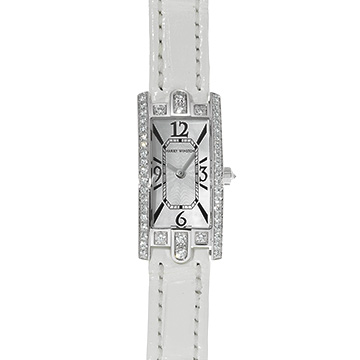 ハリー ウィンストン アヴェニュー C ミニ AVCQHM16WW024 ホワイトシェル レディース 時計 【中古】【wristwatch】
